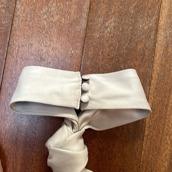 Icone Par Simon’s halter knot top | grey - Picture 4 of 6